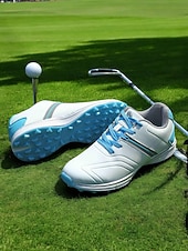 halpa Naisten golfkengät-hienostuneet valkoiset ja vaaleanpunaiset naisten golfkengät - tyylikäs muotoilu erinomaisella pitolla, ihanteellinen koko päivän mukavuuteen golfkentällä