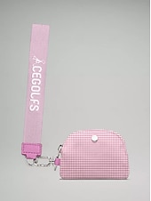 baratos Acessórios para Golfe-bolsa de pulso única com estampa floral
