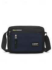 olcso Férfitáskák-Férfi taktikai crossbody futártáska crossbody táska - vízálló nylon válltáska több zsebbel, alkalmi katonai stílusú válltáska utazáshoz, munkához és szabadtéri tevékenységekhez