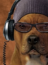 ieftine Tricouri cu imprimeu animal-bono pitbull vincent hie tricou 3d pentru bărbați tricou cu mânecă scurtă cu imprimeu 3d cămașă cu gâtul roșu exagerat de designer petrecere pe stradă casual maro vară primăvară toate anotimpurile