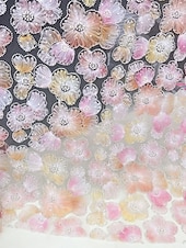 baratos Vestidos de Cocktail-Vestidos de coquetel de renda com contas florais, vestido elegante, semi-formal, comprimento chá, manga curta, decote em V com babados, 2025