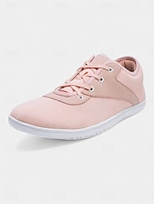 ieftine Adidași de Damă-adidași pentru mers desculț pentru femei – pantofi roz flyknit fără cădere pentru ținute casual, călătorii zilnice și sprijin pentru confortul piciorului