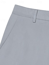 baratos Chinos-Homens Social chinês Calça Chino Bolsos Tecido Conforto Diário O negócio Estilo Clássico Preto Vinho Micro-Elástica
