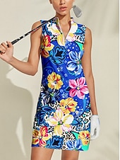 preiswerte Frauengolfkleidung-Damen Golfkleid Dunkelblau Ärmellos Damen-Golfkleidung, Kleidung, Outfits, Kleidung