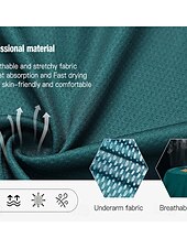 abordables Maillots pour femmes-Femmes Maillot de cyclisme Manche Courte Cyclisme Maillot Top avec 3 poches arrière Écran solaire Résistant aux UV Respirant Séchage Rapide Vert Des sports Vêtement Tenue