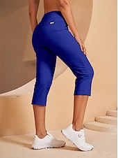 cheap Golf Bottoms-Women&#039;s Golf Pants Black Pink Red Bottoms Ladies Golf Attire Clothes Outfits Wear Apparel
