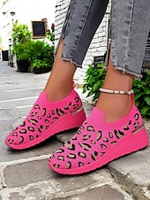 Χαμηλού Κόστους Γυναικεία Sneakers-γυναικεία λευκά πλεκτά slip-on αθλητικά παπούτσια – μοντέρνο και άνετο στυλ για δραστήριες γυναίκες σε υπαίθριους περιπάτους, γυμναστήρια και περιστασιακές εξερευνήσεις στην πόλη