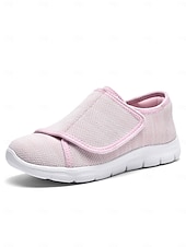 billige Sneakers til kvinner-ortopediske gåsko for kvinner – lette justerbare slip-on joggesko for seniorer og sykepleiere