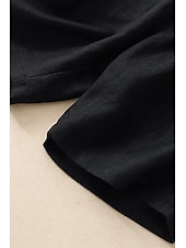 ieftine Pantaloni scurți din bumbac in-Pentru femei Pantaloni scurți din bumbac in Pantaloni Scurți Pantaloni Șic Stradă Casual Scurt Natural Simplu Buzunar Design Elastic cu Cordon Confortabil Exterior Comfortabil Stradă Casul / Zilnic