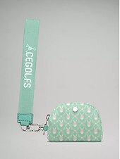 baratos Acessórios para Golfe-bolsa de pulso única com estampa floral