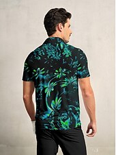 halpa Miesten golfvaatteet-Miesten Poolopaita Apila Lyhythihainen Topit Golfasut Vaatteet Asut Wear Apparel