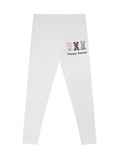 cheap Easter Bottoms-Easter Women&#039;s Leggings Trousers Rabbit Leopard Printed Yoga Pants Tummy Control High-Waisted Graphic Tights