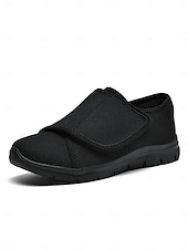 billige Sneakers til kvinner-ortopediske gåsko for kvinner – lette justerbare slip-on joggesko for seniorer og sykepleiere