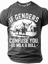 cheap Men&#039;s Funny T shirts-Men&#039;s Funny Slang T Shirt Short Sleeve T shirt 3D Print Crew Neck Shirt Fashion Daily Casual Street Casual Daily Red Blue Green Summer Spring All Seasons Clothing Apparel S M L XL XXL XXXL