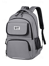 billiga Högskoleryggsäckar-Casual ryggsäck för män med flera fack, slitstarkt nylonmaterial, snygg design för skola, resor och vardagsbruk - finns i grönt, grått, blått och svart