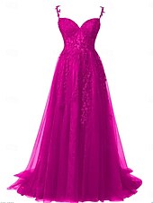 abordables Robes de bal de promo-Ligne A Robes de Quinceanera Élégant Robe Performance Noël Longueur au sol Sans manches Col en V Polyester Dos nu avec Plis 2025