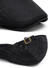 billiga Herrhattar-mäns casual mesh platt keps - lätt och andningsbar design med justerbara remmar, flera färger, moderiktig för utomhusaktiviteter, sport och dagligt slitage