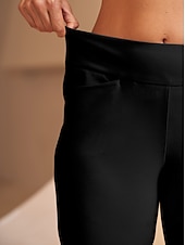 cheap Golf Bottoms-Women&#039;s Golf Pants Black Pink Red Bottoms Ladies Golf Attire Clothes Outfits Wear Apparel