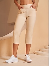 cheap Golf Bottoms-Women&#039;s Golf Pants Black Pink Red Bottoms Ladies Golf Attire Clothes Outfits Wear Apparel
