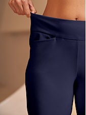 cheap Golf Bottoms-Women&#039;s Golf Pants Black Pink Red Bottoms Ladies Golf Attire Clothes Outfits Wear Apparel