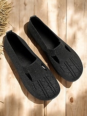 economico Ballerine da donna-scarpe basse traspiranti in maglia traforata da donna a piedi nudi – scarpe comode e comode, comode e larghe per l'uso quotidiano, per passeggiate e attività all'aperto