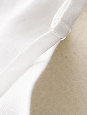abordables Chemises-Femmes Chemise en lin Chemisier Chemises en coton et lin Uni Occasionnel Sans manches Bretelle Hauts Réguliers Quotidien Sortir Noir Blanche Abricot Été