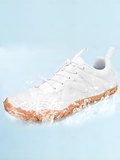 economico Sneakers da donna-scarpe da acqua traspiranti a pianta larga per donna – eleganti scarpe da acqua a piedi nudi con blocchi di colore per spiaggia, kayak, nuoto e viaggi, calzature da nuoto leggere ad asciugatura rapida