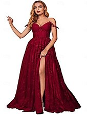 abordables Robes de bal de promo-Ligne A Robes de Quinceanera Élégant Robe Performance Noël Longueur au sol Sans manches Col en V Polyester Dos nu avec Plis 2025