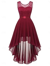 ieftine Rochie simplă-Rochie mini de damă rochie în linie A rochie din tull elegantă petrecere cocktail nuntă petrecere în aer liber ajustare regulată grafică fără mâneci gât rotund roz vin khaki gri vară primăvară