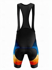preiswerte Trägerhosen-Herren Fahrradträgerhose Fahrradhose 3D gepolsterte Shorts Fahhrad Shorts Trägerhose Sport Sonnenschutz 3D-Polster Schnelltrocknend Atmungsaktiv Rot Bekleidung Fahrradbekleidung