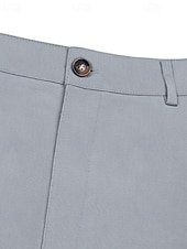 baratos Chinos-Homens Social chinês Calça Chino Bolsos Tecido Conforto Diário O negócio Estilo Clássico Preto Vinho Micro-Elástica