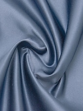 economico BLU-Abito da Sera Sirena Abito Formale Matrimonio Lunghezza Piena Maniche Lunghe Scollo a V Satin con Stampa Floreale Abito da Ospite di Matrimonio