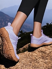 economico Sneakers da donna-scarpe da acqua traspiranti a pianta larga per donna – eleganti scarpe da acqua a piedi nudi con blocchi di colore per spiaggia, kayak, nuoto e viaggi, calzature da nuoto leggere ad asciugatura rapida
