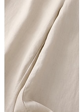 economico Pantaloni in lino e cotone semplici-Per donna Pantaloni in cotone e lino Pantaloni Eleganti Moda Streetwear Lunghezza intera Naturale Semplice Tasca Elastico in vita All&#039;aperto Confortevole Streetwear Uscire Aalbicocca Nero Blu Zenzero