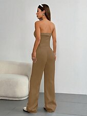 billiga Blusdräkter för kvinnor-Kvinnors Casual Set Brunt Tryck Standard Fit 2-delad