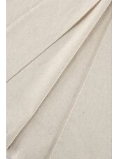 abordables concevoir des robes en coton et lin-Femmes Robe Midi Robe Chemise Robe en coton et lin Moderne Quotidien Sortir Week-end Coupe régulière Uni Sans manches Col de chemise Kaki Été