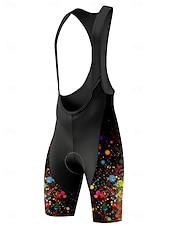 preiswerte Trägerhosen-Herren Fahrradträgerhose 3D gepolsterte Shorts Fahhrad Trägerhose Sport Sonnenschutz 3D-Polster Schnelltrocknend Atmungsaktiv Rot Bekleidung Fahrradbekleidung