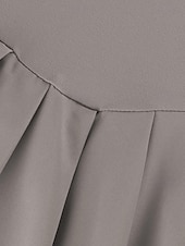 cheap Women&#039;s Tennis Dress-US Open Women&#039;s Tennis Dress with Shorts Sports Dress Sleeveless Pleated Breathable Tennis Golf Pickleball Square Neck Solid Colored Dress Black Blue Dark Green Tennis Clothing