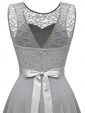 ieftine Rochie simplă-Rochie mini de damă rochie în linie A rochie din tull elegantă petrecere cocktail nuntă petrecere în aer liber ajustare regulată grafică fără mâneci gât rotund roz vin khaki gri vară primăvară