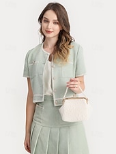 levne Psaníčka a kabelky na večer-dámská vintage kabelka s perleťovou rukojetí – elegantní saténová crossbody kabelka s texturou na svatby, večírky a formální události