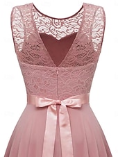 ieftine Rochie simplă-Rochie mini de damă rochie în linie A rochie din tull elegantă petrecere cocktail nuntă petrecere în aer liber ajustare regulată grafică fără mâneci gât rotund roz vin khaki gri vară primăvară