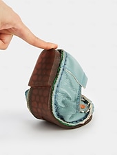 preiswerte Ballerinas für Damen-Damen-Ballerinas aus hochwertigem Leder mit Blumen- und Rüschendesign – bequemer Retro-Stil für Frühlingsspaziergänge im Garten, Wochenendbrunch und tägliche Besorgungen
