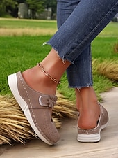 abordables Sabots et mules femme-Mules Mary Jane à fleurs pour femmes – un style mignon et confortable pour les sorties décontractées, le shopping et le quotidien