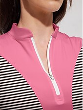 billiga Golfklänningar-Dam golfklänning Rosa Ärmlös Golfkläder för damer Kläder Outfits Bär kläder