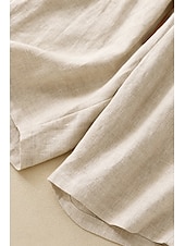 ieftine Pantaloni scurți din bumbac in-Pentru femei Pantaloni scurți din bumbac in Pantaloni Scurți Pantaloni Șic Stradă Casual Scurt Natural Simplu Buzunar Design Elastic cu Cordon Confortabil Exterior Comfortabil Stradă Casul / Zilnic