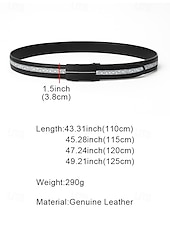 cheap Men&#039;s Belts-Men&#039;s Genuine Stingray Leather Automatic Buckle Belt – Luxury Textured Strap with Reflective Pattern for Business, Formal and Gift Occasions