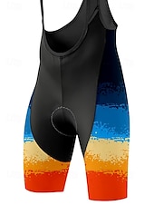 preiswerte Trägerhosen-Herren Fahrradträgerhose Fahrradhose 3D gepolsterte Shorts Fahhrad Shorts Trägerhose Sport Sonnenschutz 3D-Polster Schnelltrocknend Atmungsaktiv Rot Bekleidung Fahrradbekleidung