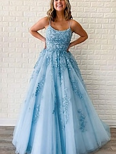cheap Prom Dresses-A-Line Quinceanera Dresses Elegant Dress Performance Christmas Floor Length Sleeveless Square Neck Chiffon Backless with Pleats