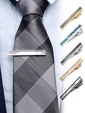 preiswerte Krawatten &amp;amp; Fliegen für Herren-Herren-Krawattenklammer aus Messing mit Perlmutt- und Abalone-Intarsien, stilvolles und elegantes Design, geeignet für formelle Anlässe, ein perfektes Geschenk fürs Geschäft, Hochzeiten und den Vatertag