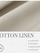 voordelige Strandpakken-heren linnen broek nette broek zomer rechte pijp effen ademend casual vakantie mode hemelsblauw lichtgrijs beige